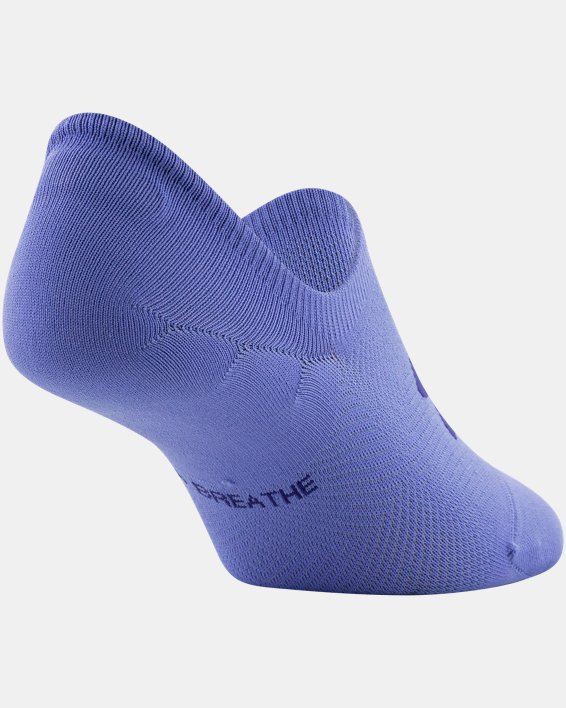 Women's UA Breathe Lite Ultra Low Liner Socks 6-Pack, Blue, pdpMainDesktop image number 6
